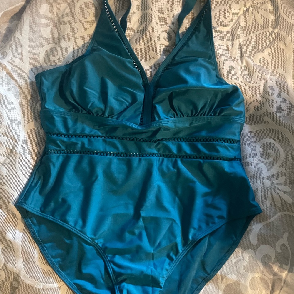 Teal One-Piece Swimsuit